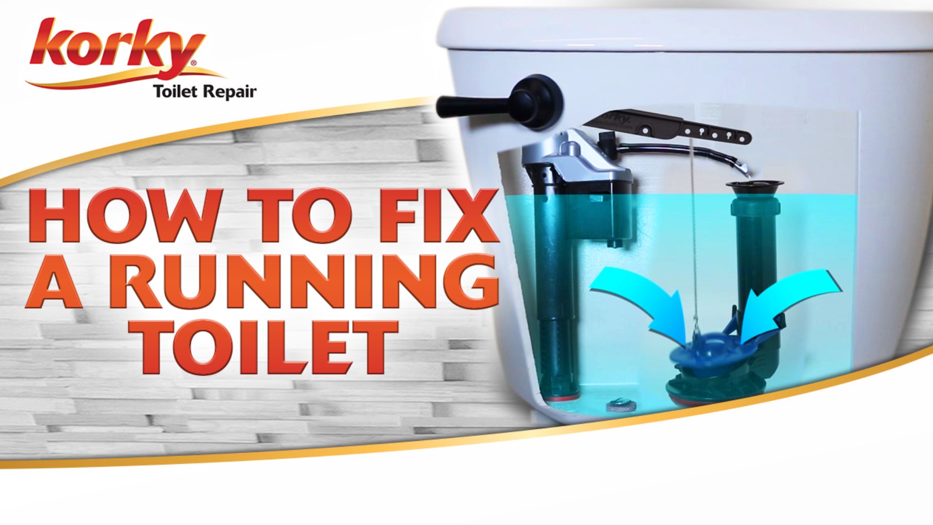 How to Fix a Toilet Flushing Twice Korky
